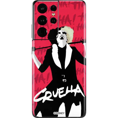 Disney Cruella (2021) Evil Laugh Galaxy S21 Ultra 5G Skin